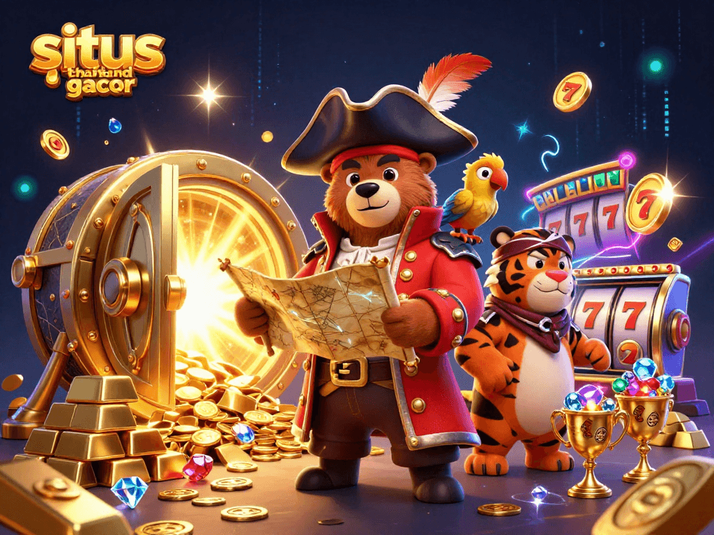 Experience the excitement at situs thailand gacor with vibrant slot themes and treasure elements.