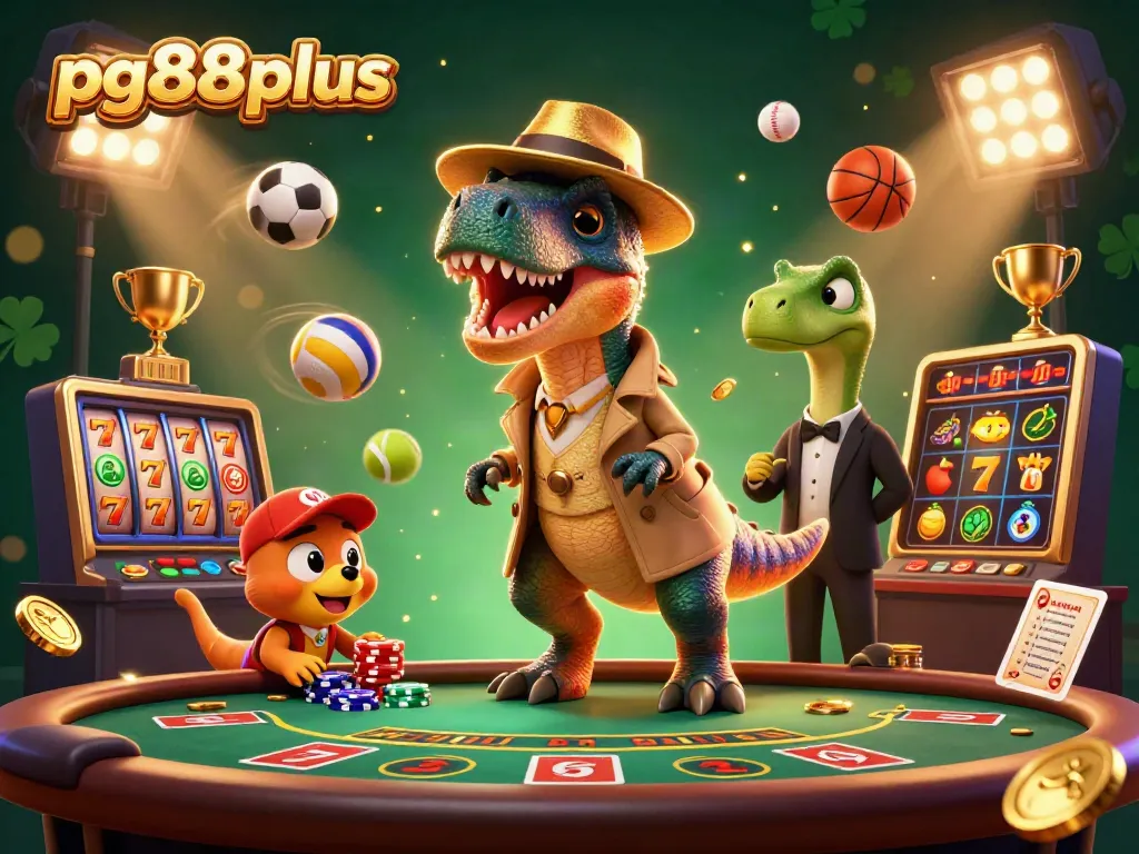 Win big with pg88plus at immersive blackjack tables featuring lively dinosaurs!