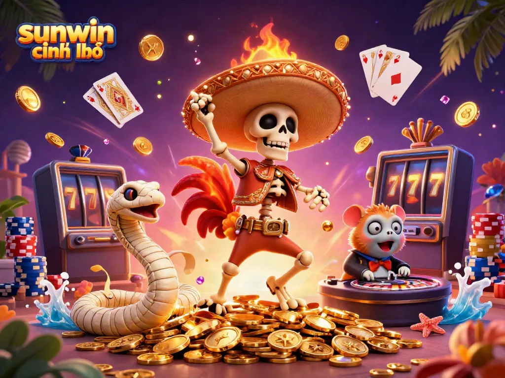 Play exciting casino games with sunwin chính chủ in this vibrant celebration of gambling