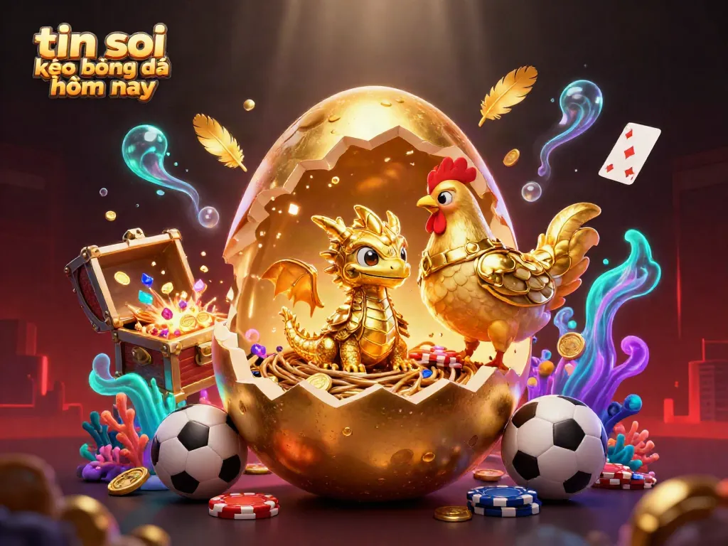 Engage with tin soi kèo bóng đá hôm nay as a golden dragon reveals winning betting strategies.