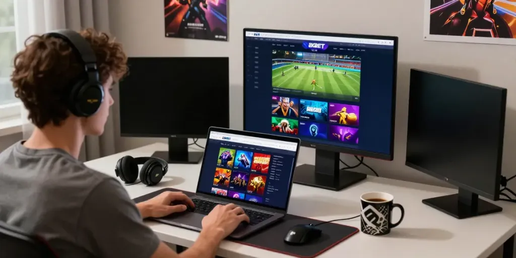 Immersive online gaming experience at 8kbeteu.com, showcasing diverse betting options.
