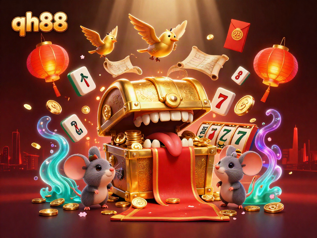 Join the adventure with qh88: Explore the thrilling casino treasure and slot games