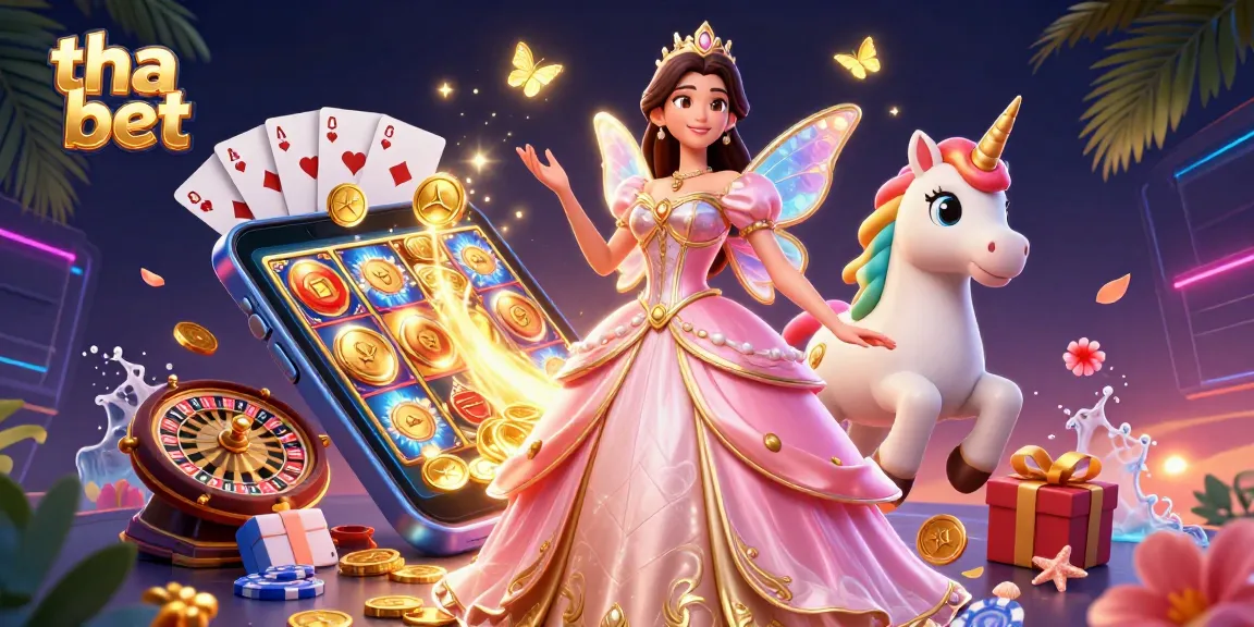Play thrilling games at tha bet casino with a glamorous princess in stunning 3D.