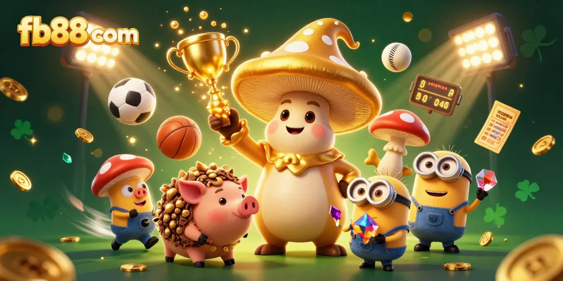 Bet on exciting moments with fb88 com's dynamic casino scene featuring magical elements and sports excitement.