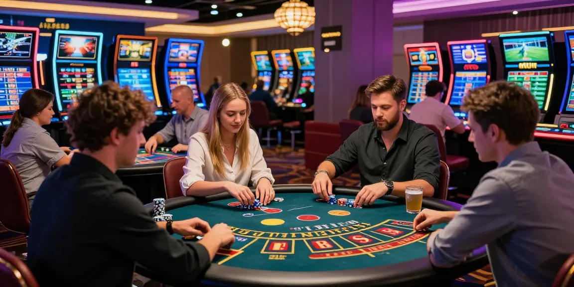 Players enjoying their experience at Happyluke online casino, engaging in live games and sports betting.