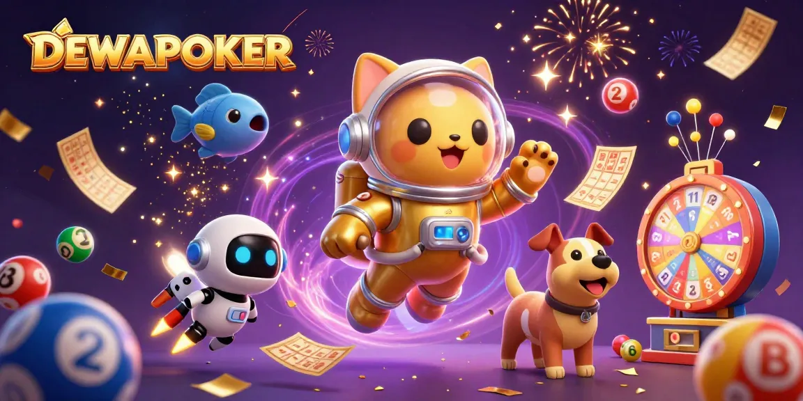 Engage in thrilling gameplay at DEWAPOKER with dynamic scenes full of excitement and casino elements.