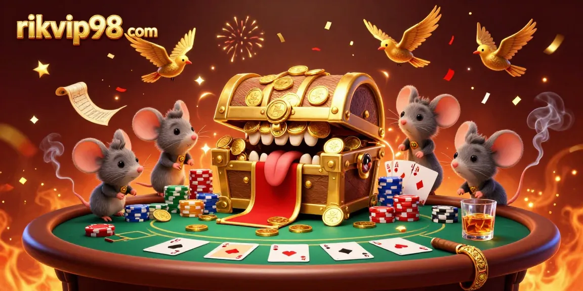 Play to win at rikvip98 com with vibrant 3D casino adventures full of treasure and excitement.