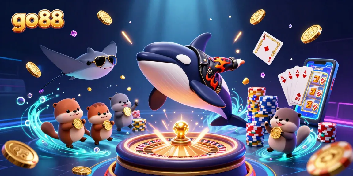 Experience thrilling gameplay at go88 with vibrant 3D characters and dynamic casino elements.