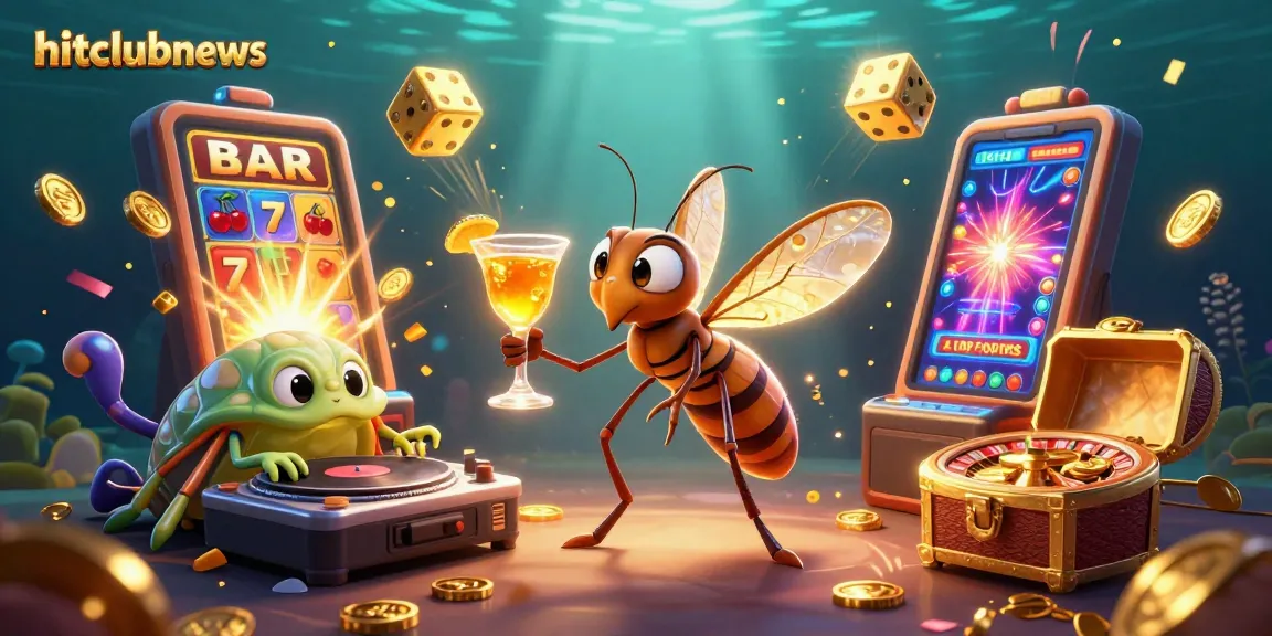 Join the action at hitclubnews where a casino mascot and trilobite DJ light up the gaming scene.
