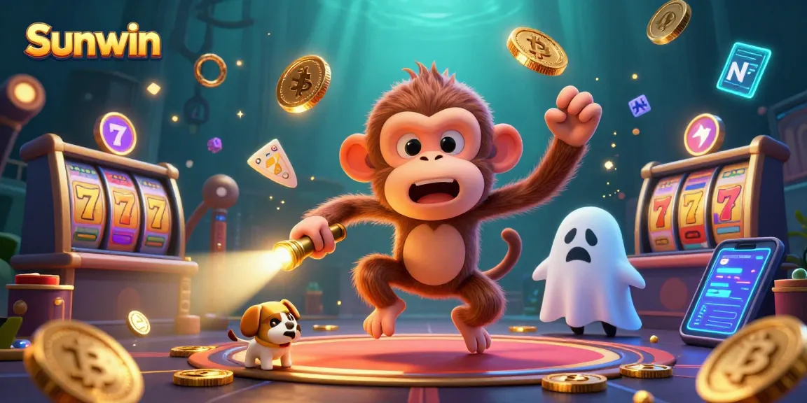 Experience thrilling gameplay at Sunwin's dynamic online casino with interactive slots and lively characters.