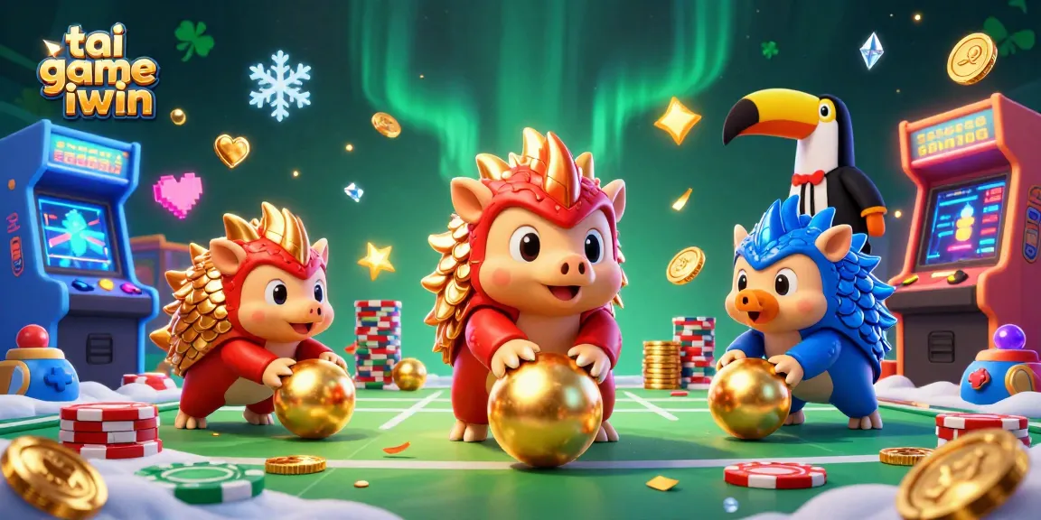 Engage with tai game iwin as rival pangolins bowl through poker chips and win prizes!