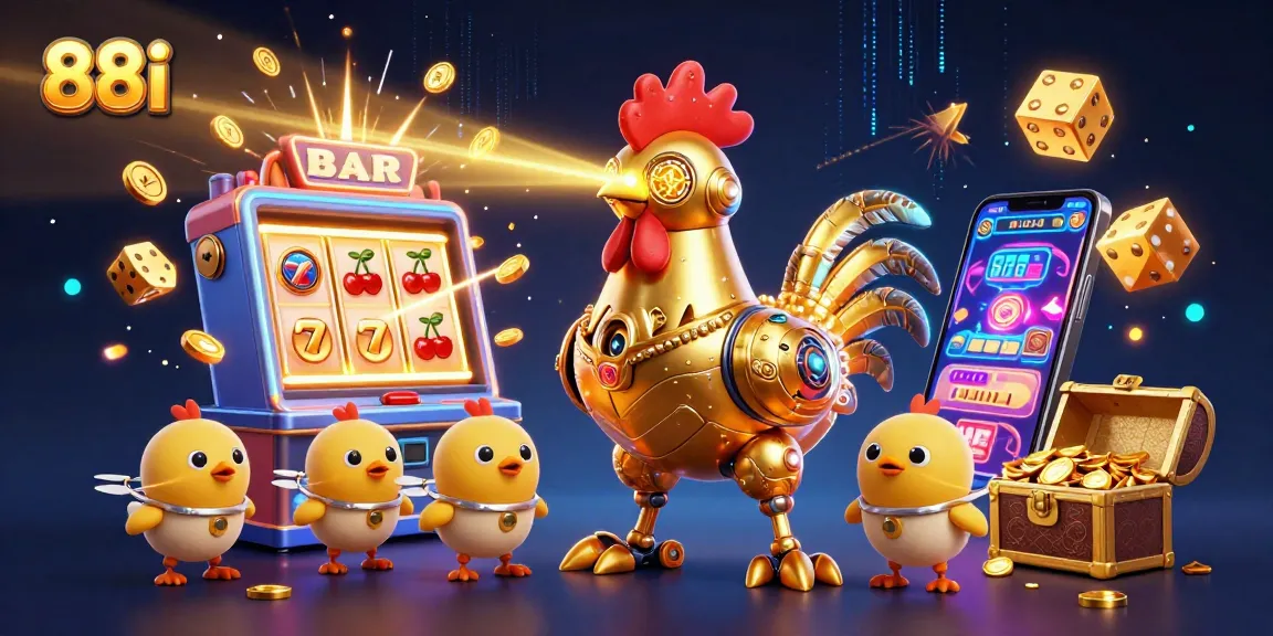 Engage in thrilling games at 88i with vibrant characters and dynamic casino elements.